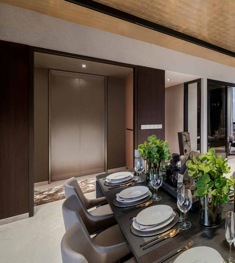 Dining room (show unit)