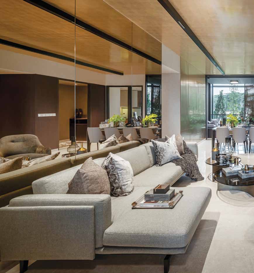 Living area (show unit)