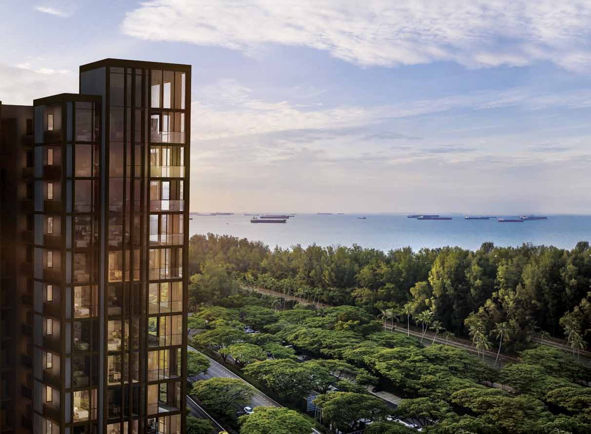 View from Meyer Mansion (artist’s impression)